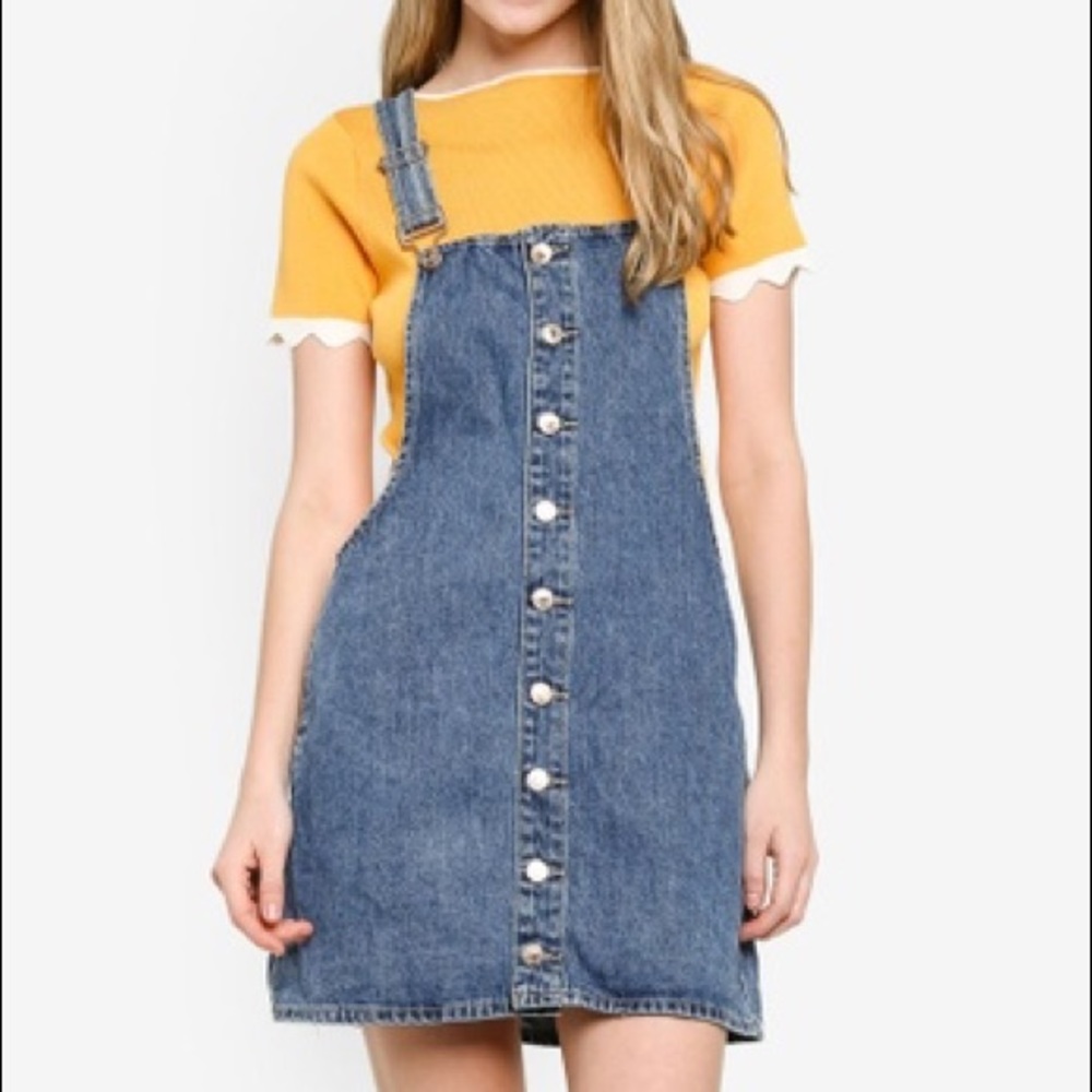 Worn once forever 21 overall dress